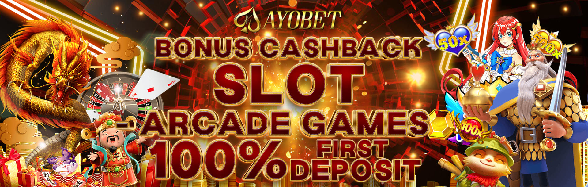 AYOBET CASHBACK 100% DARI KEKALAHAN !