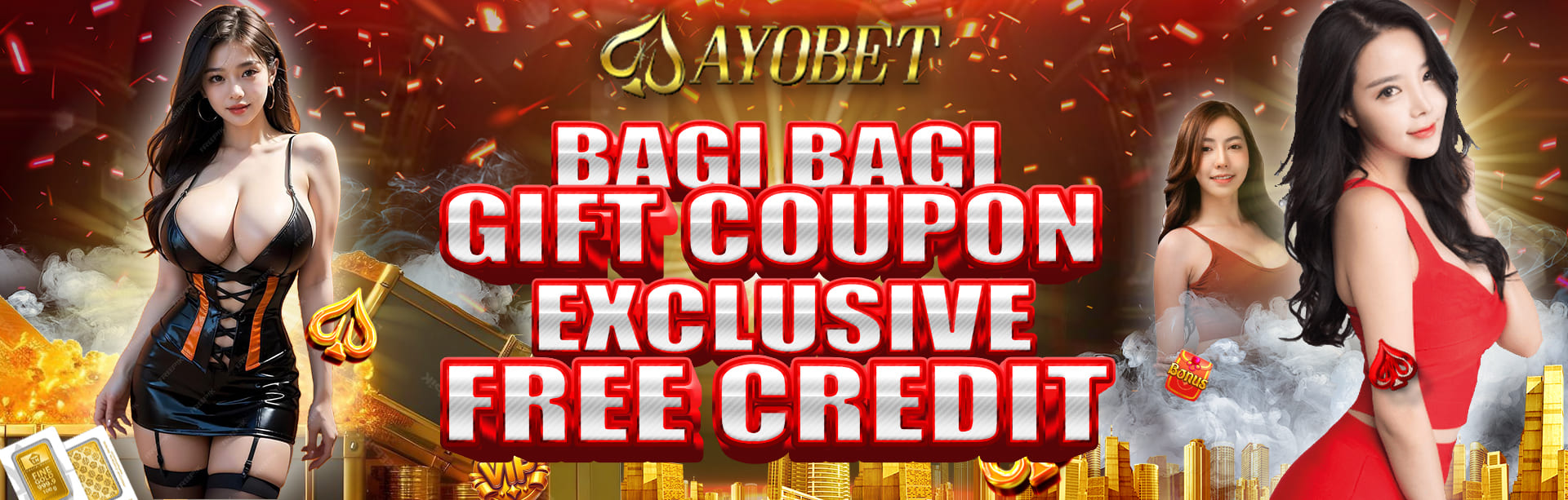 AYOBET : HADIAH GIFT COUPON