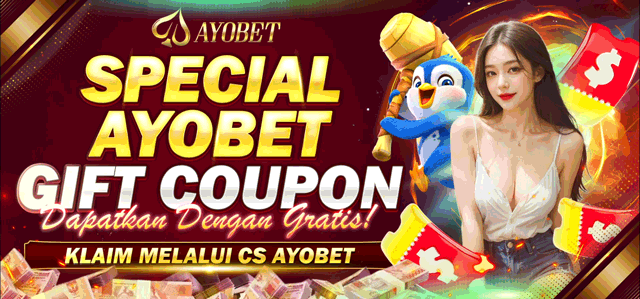AYOBET : HADIAH GIFT COUPON
