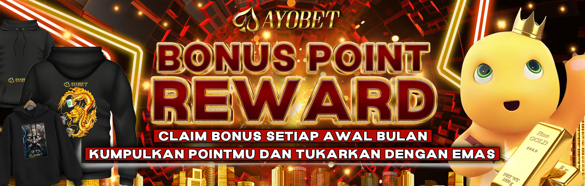 BONUS AYOBET POINT REWARD