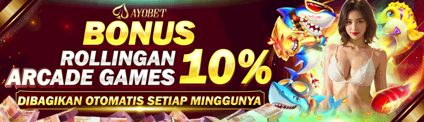 BONUS MINGGUAN CASHBACK ARCADE 10%