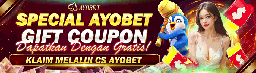 HADIAH GIFT COUPON AYOBET